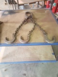 3 hook heavy duty drop forged chain