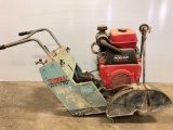 Target PAC IV Concrete Floor Saw w/auto start ignition