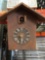 Vintage Wooden CuKoo Clock w/Pine Cone Weights