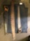 Lot of (3) Vintage Wall Deco Saws (Ranging from 40-66 in)