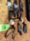 Vintage Lot of Roll Up Window Handles, Door handles and 1 spur
