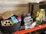 Shelf load of auto parts and auto care lot
