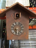 Vintage Wooden CuKoo Clock w/Pine Cone Weights