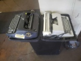 2- electric typewriters