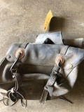 Vintage Leather Saddlebags