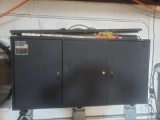 Us general Hanging tool cabinet with keys and contents