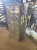 Nice 6 drawer cabinet with paper towel dispenser no contents