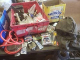 Lot of miscellaneous items tools, lights