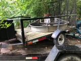 Small single axle Utility Trailer