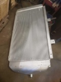 Large aluminum semi radiator