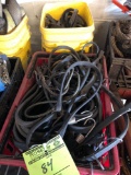 2 crates of assorted bungee cords