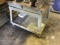 Heavy Duty Metal cart on casters, with metal top, could be used as a welding cart, 36 x 28 inches,