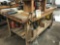 Handmade wooden work bench w/ Milwaukee Router & Table