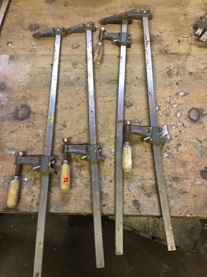 4 -24 inch clamps, selling times the money