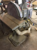 State manufacturing co. 24 inch disc sander with adjustable table