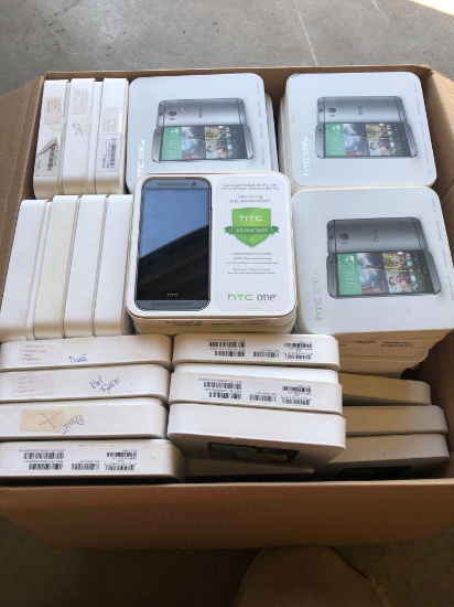 Lot of (75) HTC one (m8) Smart Phones