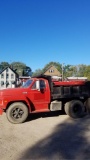 1984 Ford F-600 Single Axle Dump Truck