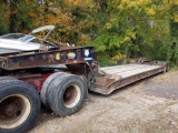 1999 Simco Tracker 35 Ton Low Boy Equipment Trailer