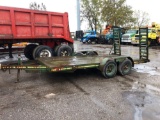 14 ft tandem equip trailer