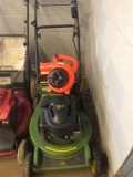 John Deere Self Propelled Mower w/Echo Blower