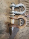 2 heavy duty d-ring /clasps