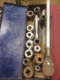 Various size sockets with 3/4