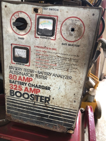80 Amp Charger/325 Amp Booster Box