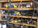 Entire shelf clean out of misc used parts, fittings and more.