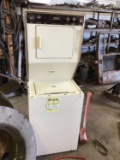 Frigidaire Model Lc-120f family size capacity laundry center. In working condition