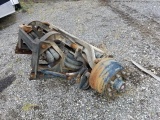 13,000 lbs. Hendrickson steerable lift axle w/budd wheel ends 2 photos (completely newly bushed)