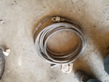 15 feet of air hose with glad hand & quick disconnect connections