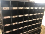 40 Compartment Hardware Sorter w/Contents