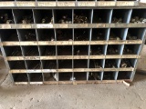 40 Compartment Hardware Sorter w/Contents