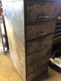 Vintage SteelMaster 6 Drawer Cabinet (no contents)