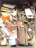 Drawer load of assorted electrical