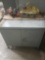 Storage cabinet loaded with grinding wheels, IBAG Variable speed control, and more