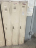 Set of 3 lockers