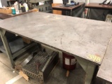 Solid Steel Heavy Duty Welding/Workshop Table