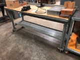 Metal Shipping Cart/Work Table