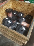 27 new clean rolls of copper wire