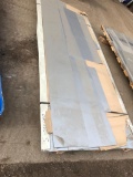 Pallet of pre-weathered galvanized (englert) .032 gauge metal sheeting. Skid 6