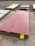 Pallet contains 2 sheets of Koenig Blue .040, 48 x 120 inches metal sheets Skid 24A