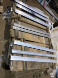 Pallet load of Aluminum Channel and Edging-See pics