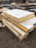 Bulk lot of Assorted insulated panels (approx 8 pcs)