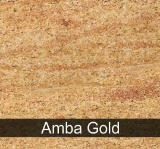 Amba Gold Granite Granite Slab 116