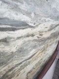 White Reef Marble inches long Granite Slab 73