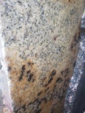 tan brown beige black marbled Granite Slab 98