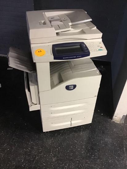 Xerox Workcentre 5222 copier, no power cord available to test