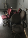 Assorted office chairs