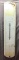 Original Mail Pouch Thermometer, 38 inches tall, with working thermometer